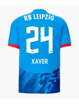 Billige RB Leipzig Xaver Schlager #24 Tredjedrakt 2023-24 Kortermet